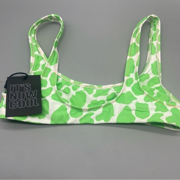 New! It’s now cool x free people 90’s crop animorf lime bikini top 1980 - Picture 6 of 8